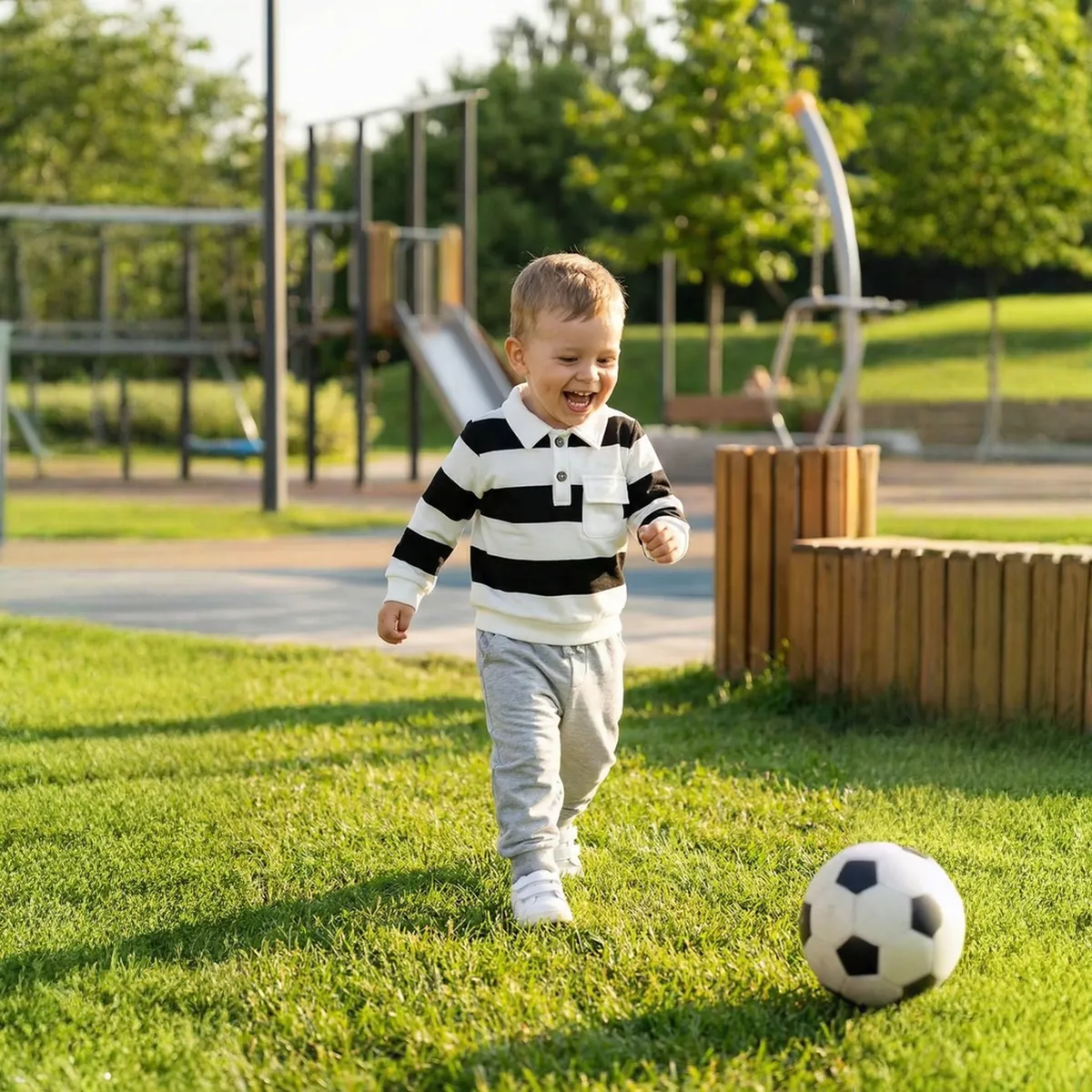 Conjunto Pantalones Deportivos Para Bebé Sudadera Y Bolsillo - Imagen 4